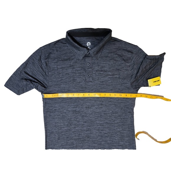 Ski-Doo Tech Polo Men's Small Charcoal Grey NWT - Picture 5 of 10